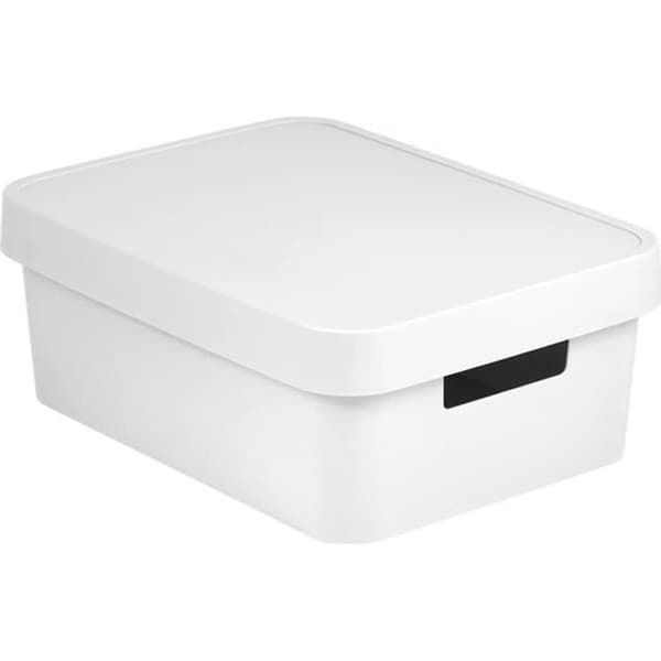 Förvaringslåda - Curver - Infinity - Plast - 11 l - Vit