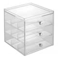 Miniatyrbild 3 av 3: Förvaringslåda - InterDesign - 3 lådor - Transparent - Plast - Harts