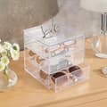 Miniatyrbild 2 av 3: Förvaringslåda - InterDesign - 3 lådor - Transparent - Plast - Harts