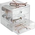 Miniatyrbild 1 av 3: Förvaringslåda - InterDesign - 3 lådor - Transparent - Plast - Harts