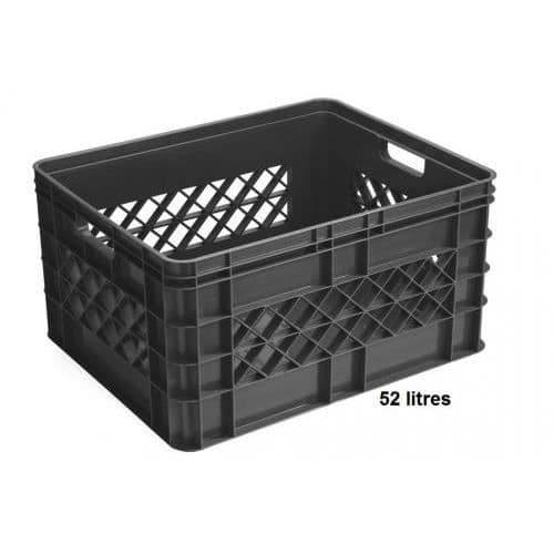 Öppna plastförvaringsfack 52L