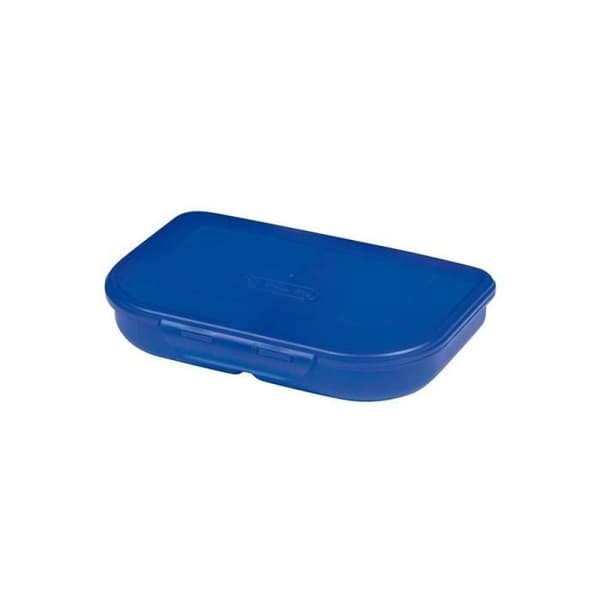 Förvaringslåda - HERLITZ - Rektangulär - 230mm x 155mm x 40mm - Diskmaskinssäker - Blå