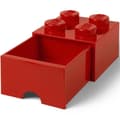 Miniatyrbild 1 av 4: LEGO 40051730 Lego stapelbar förvaringslåda i tegelsten 4 dubbar 1 låda Plast Röd H18 x 25 x 25 cm
