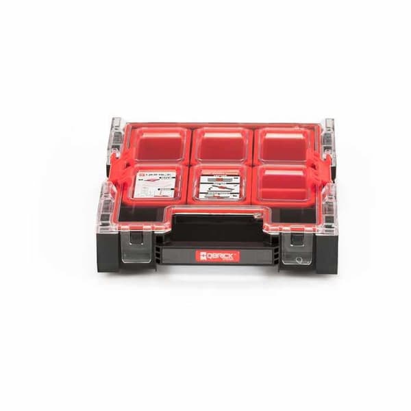 Verktygslåda - QBRICK - Organizer M System ONE - 6 fack - Röd