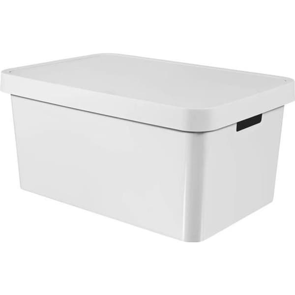 Förvaringslåda med lock Curver Infinity 45L vit