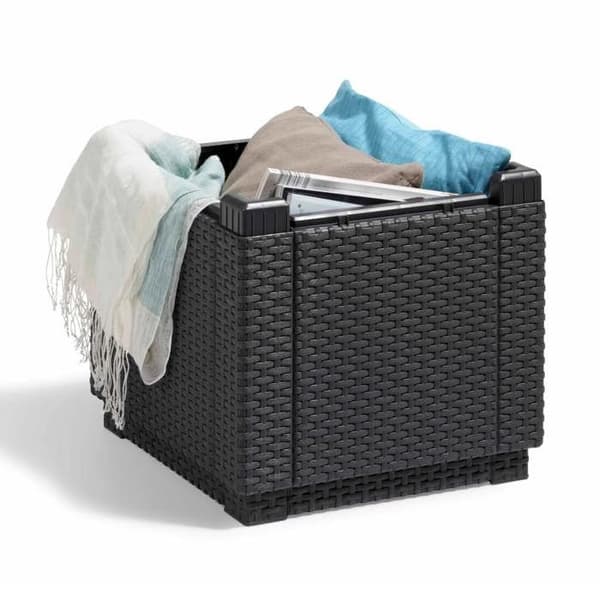 Keter Cube Grafit Opbevaringsfodbold 213816 422801