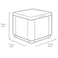 Miniatyrbillede 4 af 4: Keter Cube Grafit Opbevaringsfodbold 213816 422801