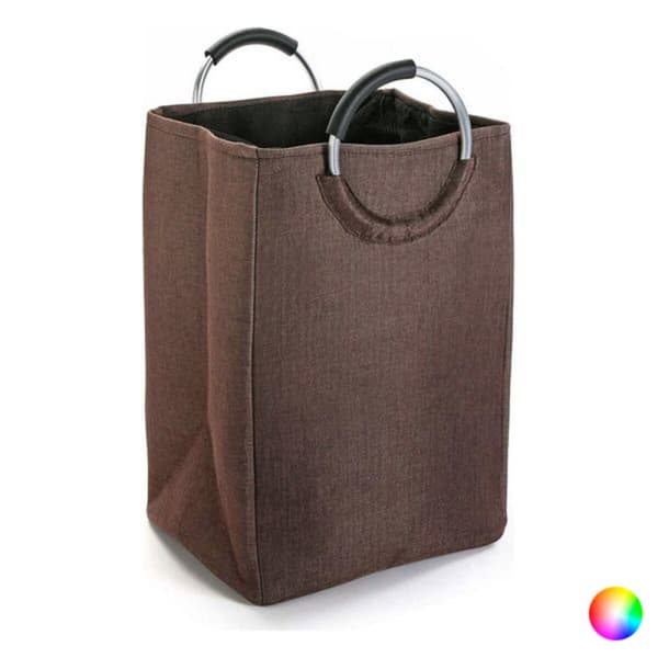 Tvättkorg Med handtag Minimalistisk 30 x 55 x 36 cm - Vit