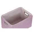 Miniatyrbild 4 av 5: Multifunktionell korg DKD Home Decor Rosa Silvrig polypropen 44 x 36 x 50 cm 4 Kg 5 Delar