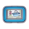 Miniatyrbild 2 av 2: Hopvikbar tvättkorg Ultra Clean polypropen Plast 39 x 27 x 28 cm 39 x 27 x 14,5 cm