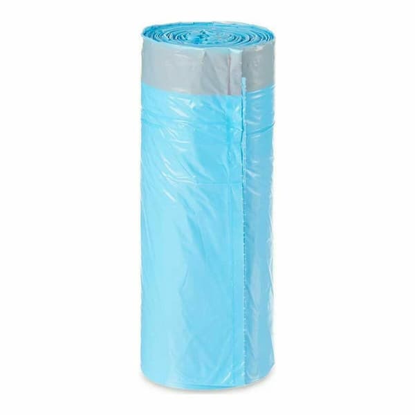 Soppåsar Blå Polyetylen 15 antal (30 L)