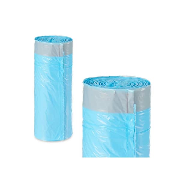 Soppåsar Blå Polyetylen 15 antal (30 L)