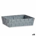 Miniatyrbild 1 av 4: Multifunktionell korg Kipit 79812 Grå Tyg 3,8 L 34 x 8,5 x 21 cm (18 antal)