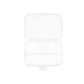 Miniatyrbild 4 av 4: Ask med fack Kinvara 02 1178 Transparent Plast 21,5 x 8 x 14,6 cm (12 antal)