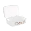 Miniatyrbild 2 av 4: Ask med fack Kinvara 02 1178 Transparent Plast 21,5 x 8 x 14,6 cm (12 antal)