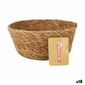 Miniatyrbild 1 av 2: Multifunktionell korg Privilege Brun 17 x 17 x 7 cm vide Rund (18 antal)