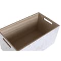 Miniatyrbillede 2 af 3: Opbevaringsboks DKD Home Decor Blå Pink Træ MDF 36 x 21 x 18 cm (2 enheder)