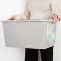 Miniatyrbillede 4 af 7: Opbevaringsboks Curver Grå Plastik 40 L 55 x 28 x 35 cm (5 enheder)
