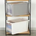 Miniatyrbillede 6 af 7: Opbevaringsboks Curver Grå Plastik 40 L 55 x 28 x 35 cm (5 enheder)