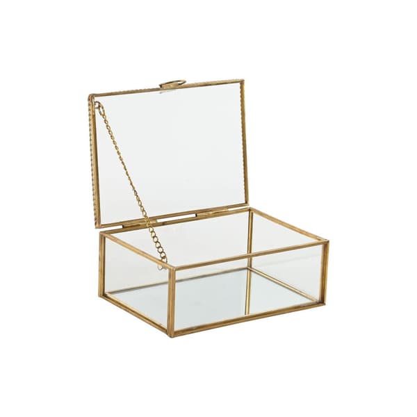 Korurasia Home ESPRIT Kullattu Metalli Kristalli 14 X 10,3 X 5,8 cm