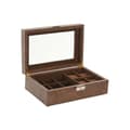 Miniatyrbillede 1 af 3: Smykkeskrin Home ESPRIT Brun Polyuretan Krystal Træ MDF 25 X 16,5 X 8,5 CM