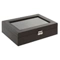 Miniatyrbillede 3 af 3: Smykkeskrin Home ESPRIT Mørkebrun Polyuretan Krystal Stål Træ MDF 30 x 20 x 8 cm