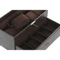 Miniatyrbillede 2 af 3: Smykkeskrin Home ESPRIT Brun Polyuretan Krystal Træ MDF 27,5 x 11 x 15 cm