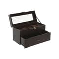 Miniatyrbillede 1 af 3: Smykkeskrin Home ESPRIT Brun Polyuretan Krystal Træ MDF 27,5 x 11 x 15 cm