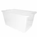 Miniatyrbillede 2 af 7: Opbevaringsboks med låg Curver Hvid Plastik 40 L 55 x 28 x 35 cm (5 enheder)