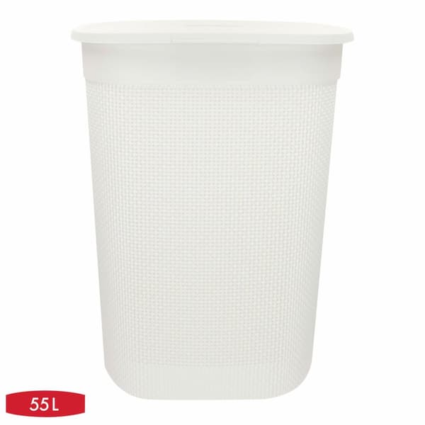 Pyykkikori Curver Valkoinen Muovinen 55 L 44 x 61 x 35 cm (8 osaa)