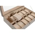 Miniatyrbilde 2 av 3: Smykkeskrin Home ESPRIT Grå Mørke Grå Polyuretan Tre MDF 29,5 x 20 x 8 cm