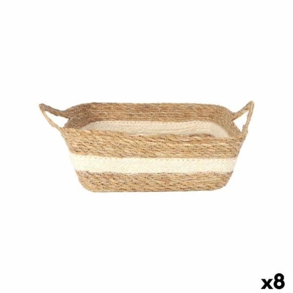 Oppbevaringsboks Privilege flettet 27 x 27 x 9 cm (8 enheter)
