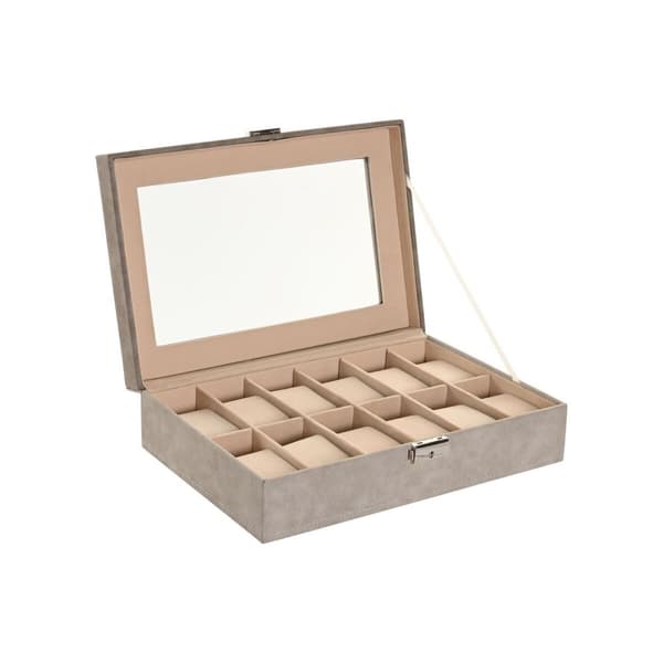 Korurasia Home ESPRIT Harmaa Tumman harmaa Polyuretaani Puu MDF 29,5 x 20 x 8 cm