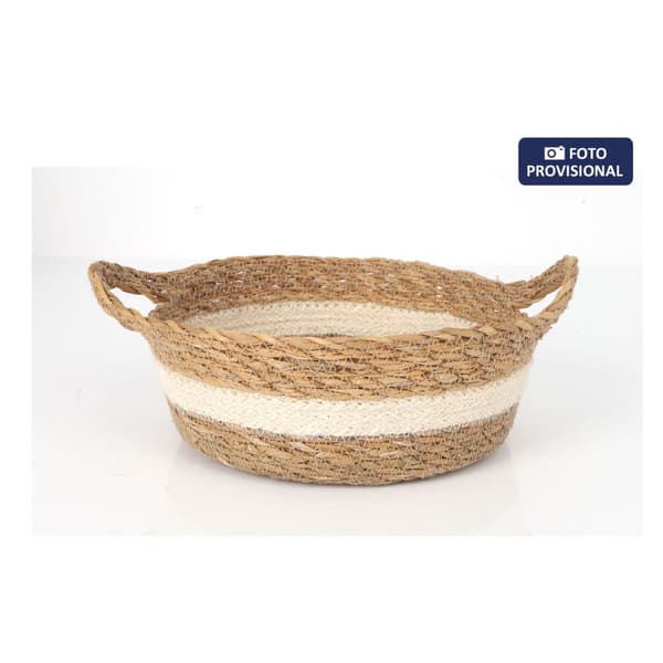 Säilytyslaatikko kannella Privilege korihuonekalut ø 22 x 8 cm (12 osaa)