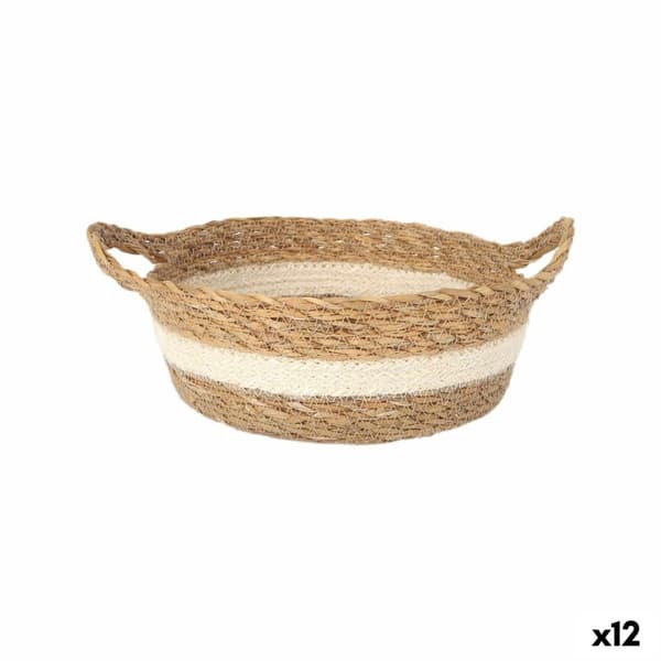 Säilytyslaatikko kannella Privilege korihuonekalut ø 22 x 8 cm (12 osaa)