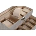 Miniatyrbilde 2 av 3: Smykkeskrin Home ESPRIT Grå Polyuretan Krystall Tre MDF 27,5 x 11 x 15 cm
