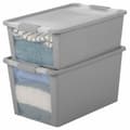 Miniatyrbillede 7 af 7: Opbevaringsboks Curver Grå Plastik 26 L 55 x 19 x 35 cm (7 enheder)