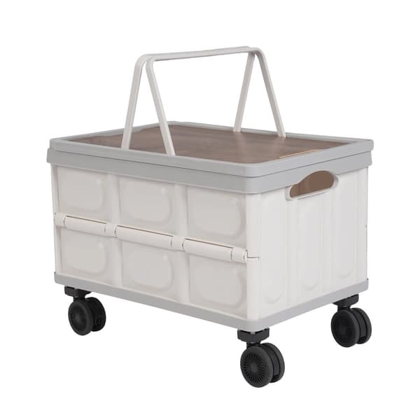 Rullande verktygsvagn, stor kapacitet 55L, modern design,GRÅ