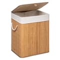 Miniatyrbillede 2 af 2: Vasketøjskurv 5five Simply Smart Bambus 50 x 41.5 x 30 cm Hvid