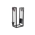 Miniatyrbillede 1 af 4: Brændeholder DKD Home Decor Stål Aluminium (20 x 38 x 60 cm)