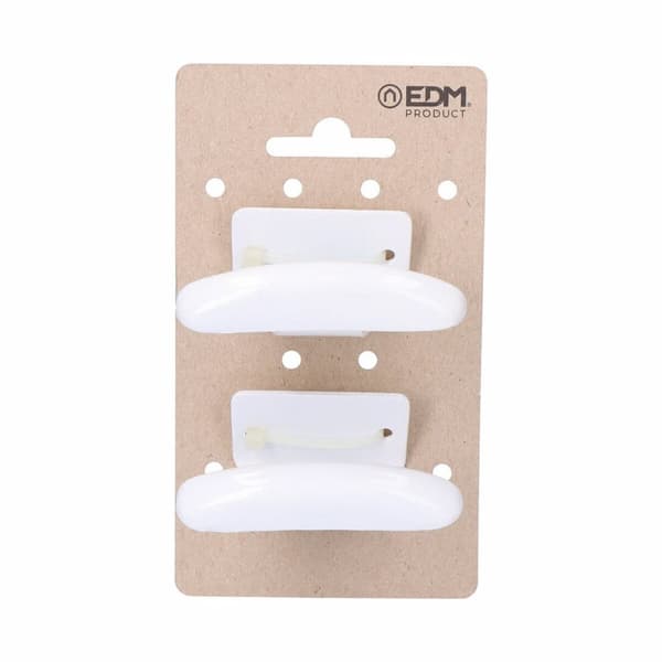 Door Hanger EDM 85574 Vit Stål Kläder 2 antal