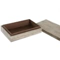 Miniatyrbild 2 av 2: Smyckeskrin DKD Home Decor Kräm Harts Ben 20,5 x 13 x 5,5 cm