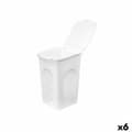 Miniatyrbild 1 av 4: Tvättkorg Stefanplast Vit Plast 50 L 37 x 56 x 39 cm (6 antal)