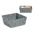 Miniatyrbillede 2 af 3: Kurv Kipit A3-6929A9 Grå Klæde Fletning 18 x 8 x 21 cm