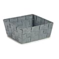 Miniatyrbillede 1 af 3: Kurv Kipit A3-6929A9 Grå Klæde Fletning 18 x 8 x 21 cm