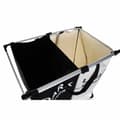 Miniatyrbillede 2 af 5: Vasketøjskurv DKD Home Decor Foldbar Dobbelt Metal Polyester (63 x 37 x 61 cm)