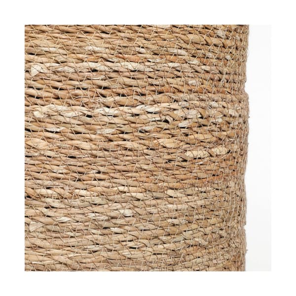 Set med kurve Mica Decorations 3 Dele Brun flet