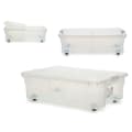 Miniatyrbillede 2 af 4: Opbevaringsboks med hjul 30 L 40 x 18 x 59,5 cm (14 enheder)