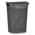 Miniatyrbillede 3 af 3: Vasketøjskurv Kipit 4790-2 Antracit Plastik 60 L 43,5 x 57,5 x 34 cm (6 enheder)