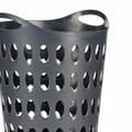 Miniatyrbillede 3 af 4: Vasketøjskurv Antracit Plastik 50 L 44 x 56 x 41 cm (12 enheder)